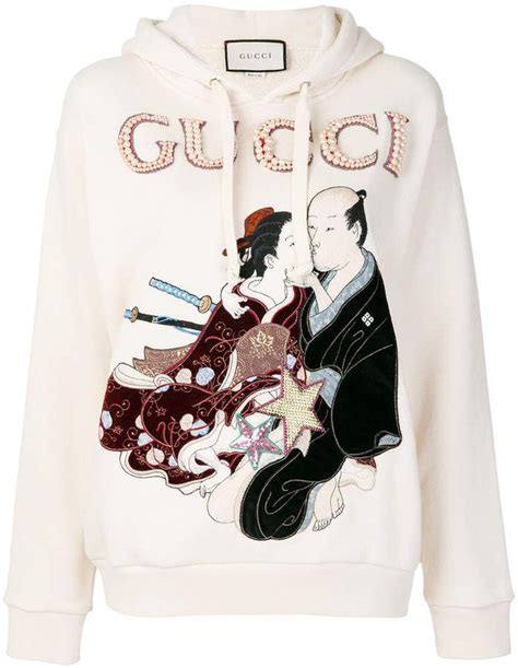 gucci japanese motif hoodie|gucci hoodie reflective.